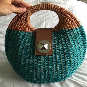 Kate Spade Woven Circle Bag